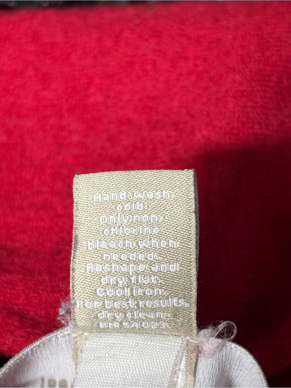 Banana Republic Red Button-Front Ruffle-Edge Cardigan - Picture 13 of 13